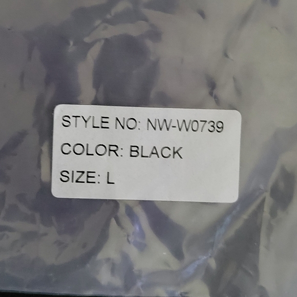 Naked Wardrobe Black Bandeau Bikini Swim Set Size Large - Picture 10 of 10